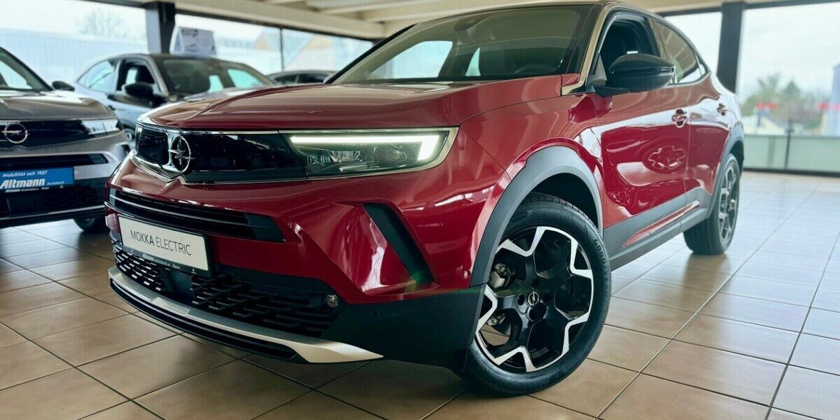 Opel Mokka-e Ultimate, Navi Pro, LED-Matrix-Licht, Kame 9.500 km 26.980 &euro; HAAN 42781
