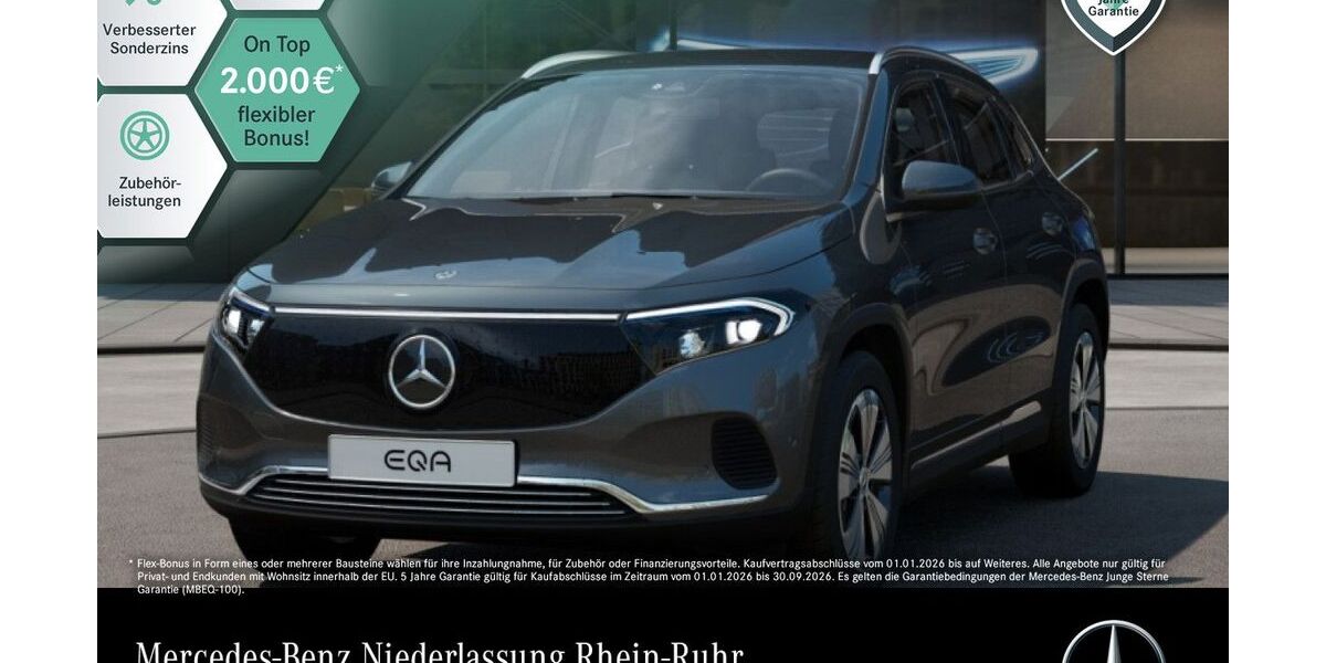 Mercedes-Benz EQA 10.155 km 37.990 &euro; Düsseldorf 40470