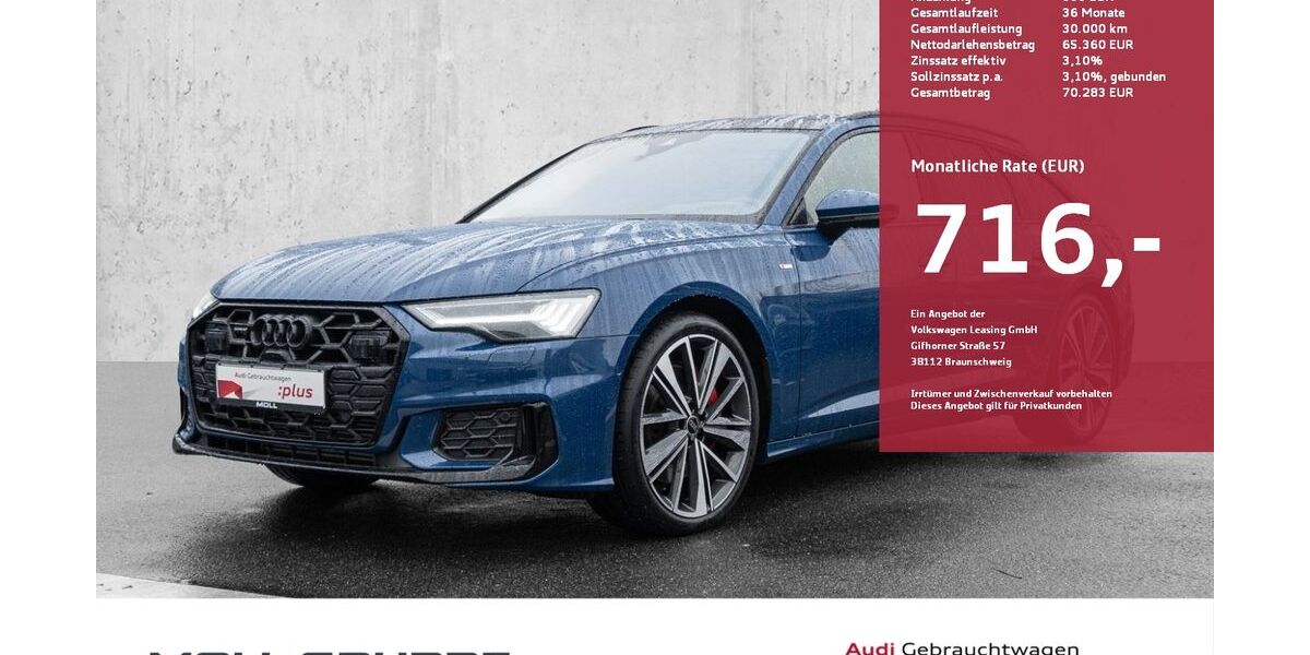 Audi A6 17.390 km 64.740 &euro; Düsseldorf 40549