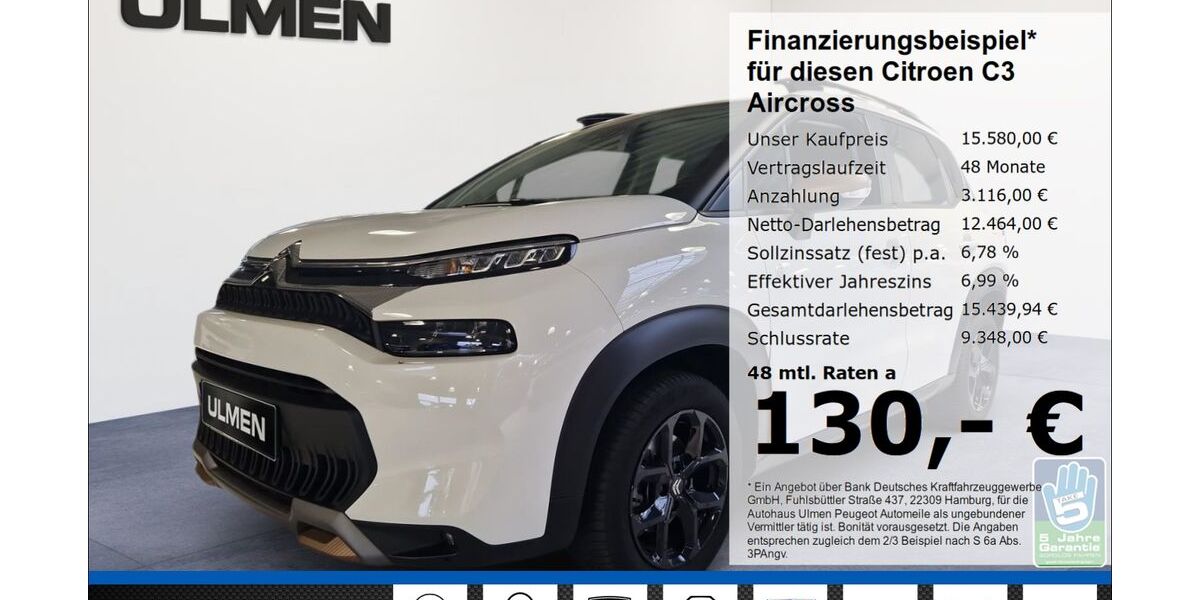 Citroen C3 Aircross 15.823 km 14.950 &euro; Düsseldorf 40233