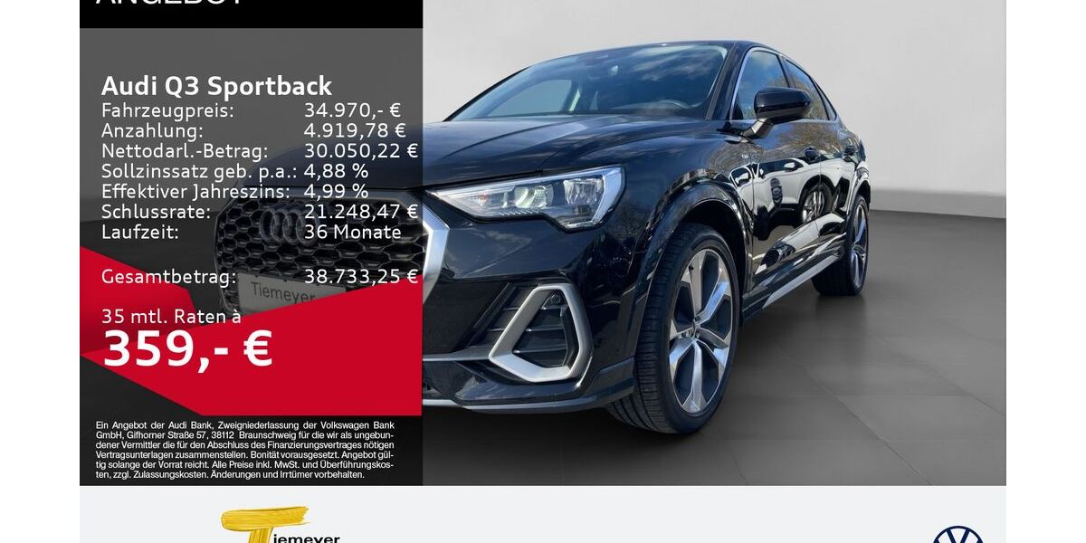 Audi Q3 66.350 km 33.870 &euro; Bochum 44892