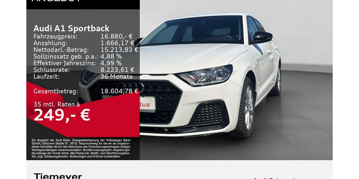 Audi A1 54.941 km 16.880 &euro; Gelsenkirchen 45894