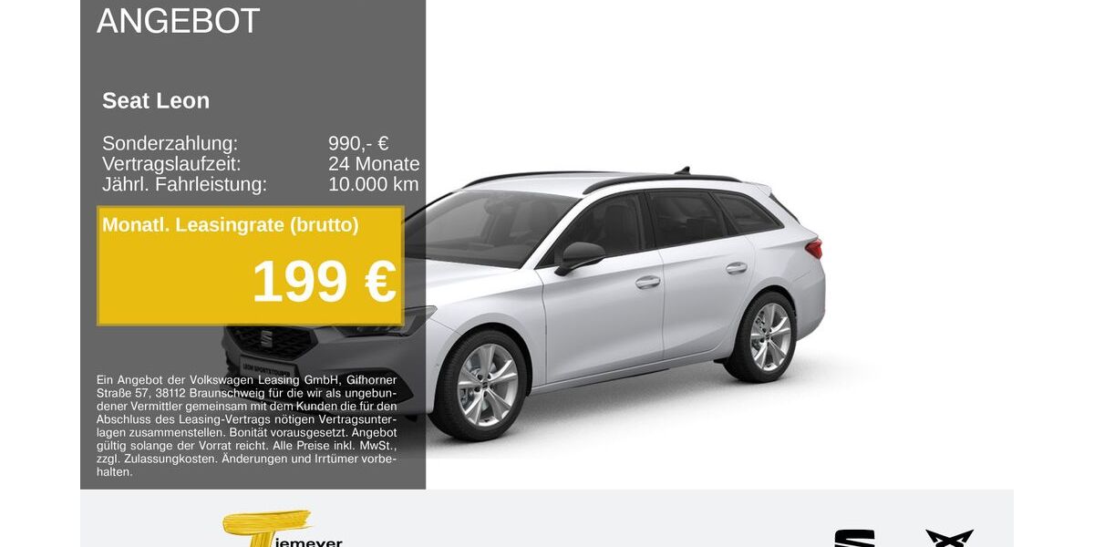 Seat Leon 24.552 km 28.200 &euro; Bochum 44809