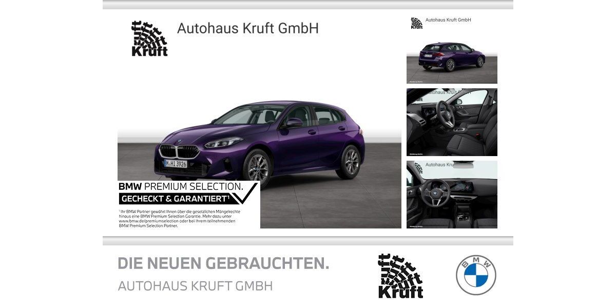 BMW 120 8.282 km 29.485 &euro; Oberhausen 46117