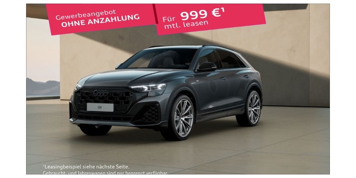 Audi Q8 1.500 km 107.960 &euro; Wuppertal 42109