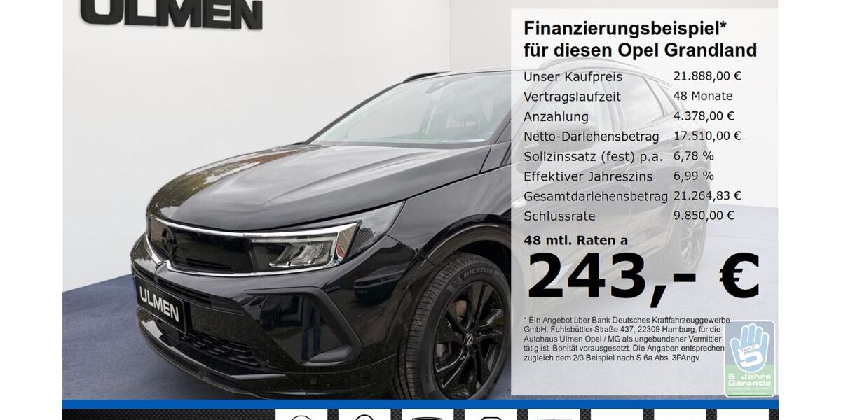 Opel Grandland (X) 26.770 km 21.888 &euro; Düsseldorf 40231
