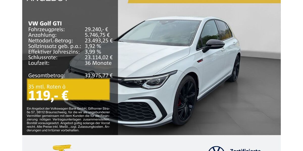 VW Golf 18.734 km 29.240 &euro; Gelsenkirchen 45894