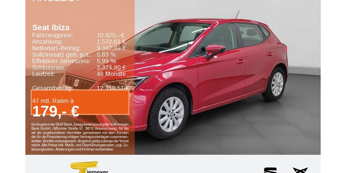 Seat Ibiza 116.069 km 10.410 &euro; Bochum 44809