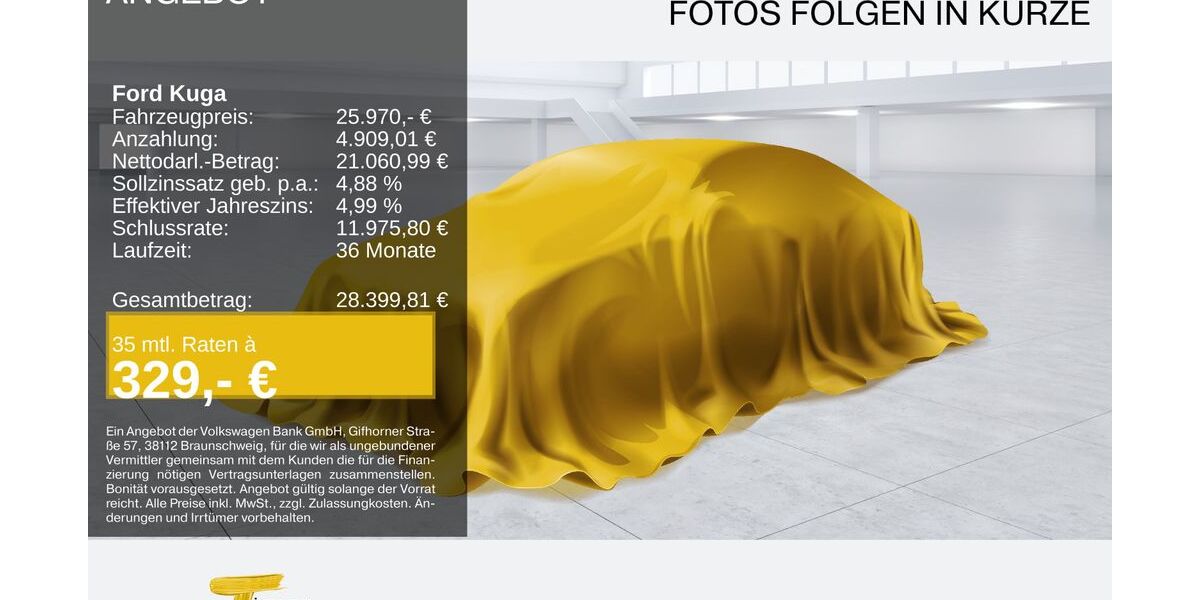 Ford Kuga 54.937 km 23.870 &euro; Oberhausen 46047