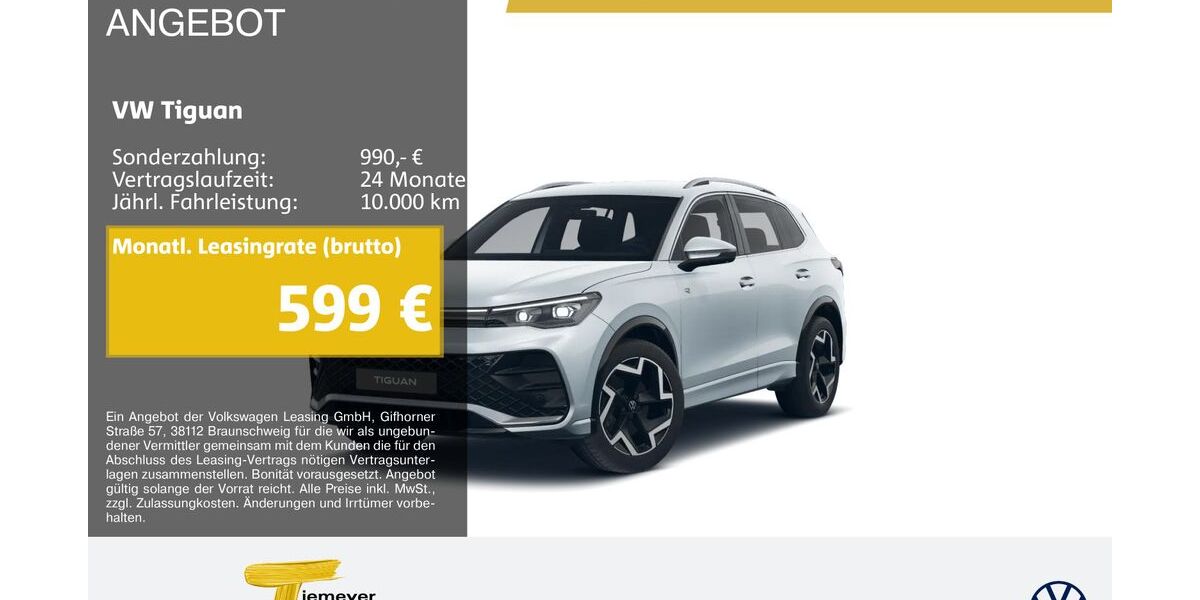 VW Tiguan 18.275 km 48.840 &euro; Bochum 44892