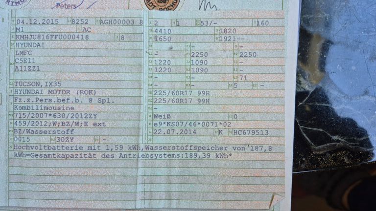 Hyundai TUCSON 85.000 km 5.800 &euro; Bochum 44793