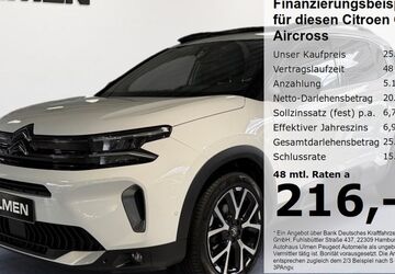Citroen C5 Aircross 42.684 km 25.950 &euro; Düsseldorf 40233