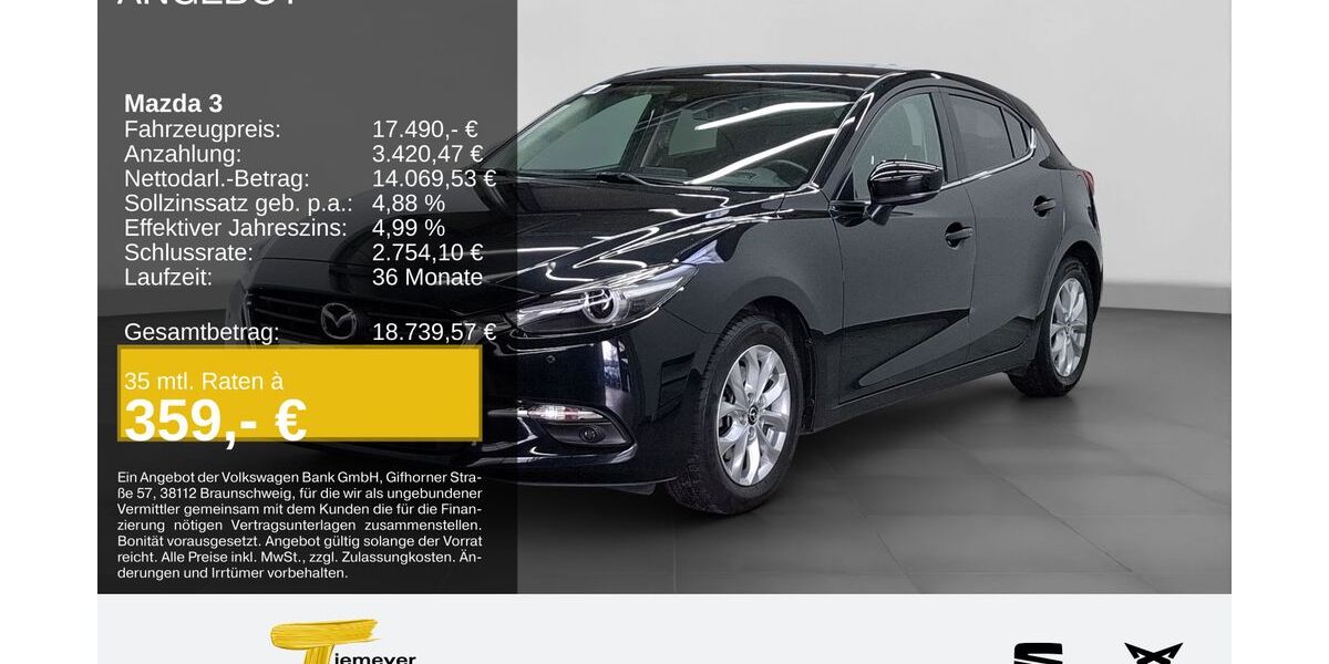 Mazda 3 54.778 km 16.790 &euro; Bochum 44809