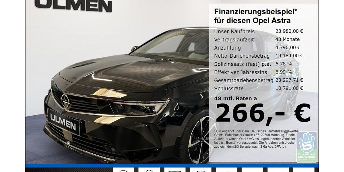 Opel Astra 20.915 km 23.980 &euro; Düsseldorf 40231