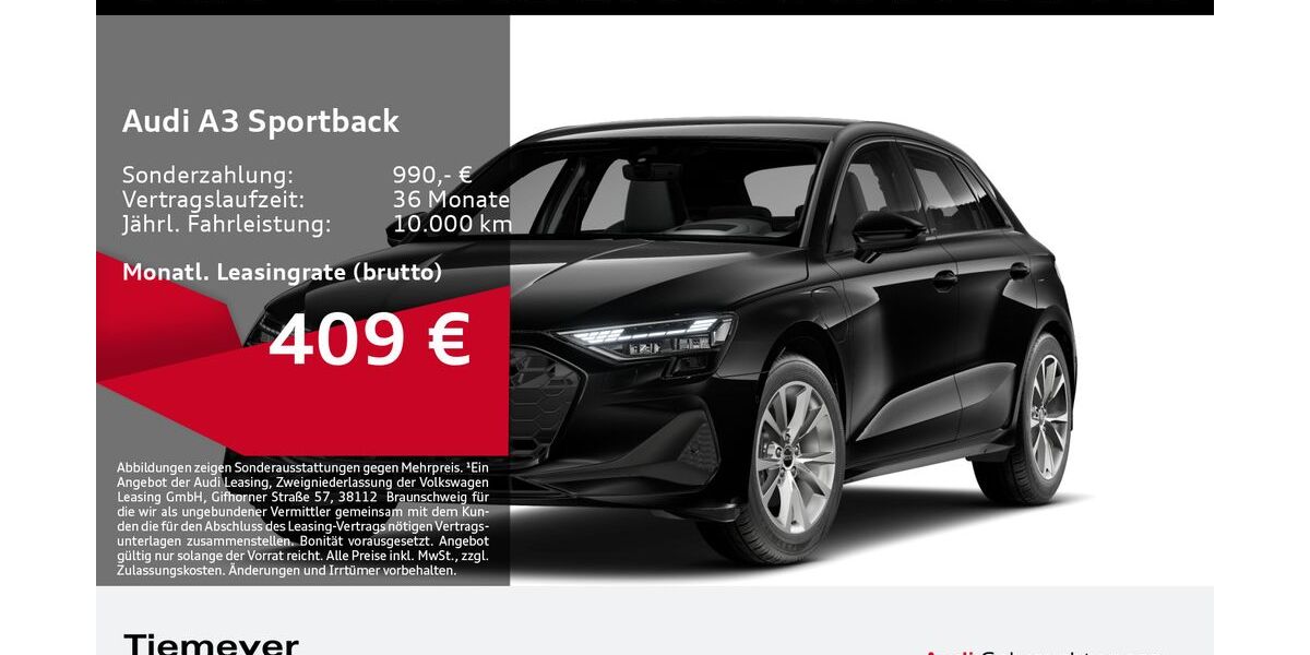 Audi A3 43.051 km 35.440 &euro; Oberhausen 46047