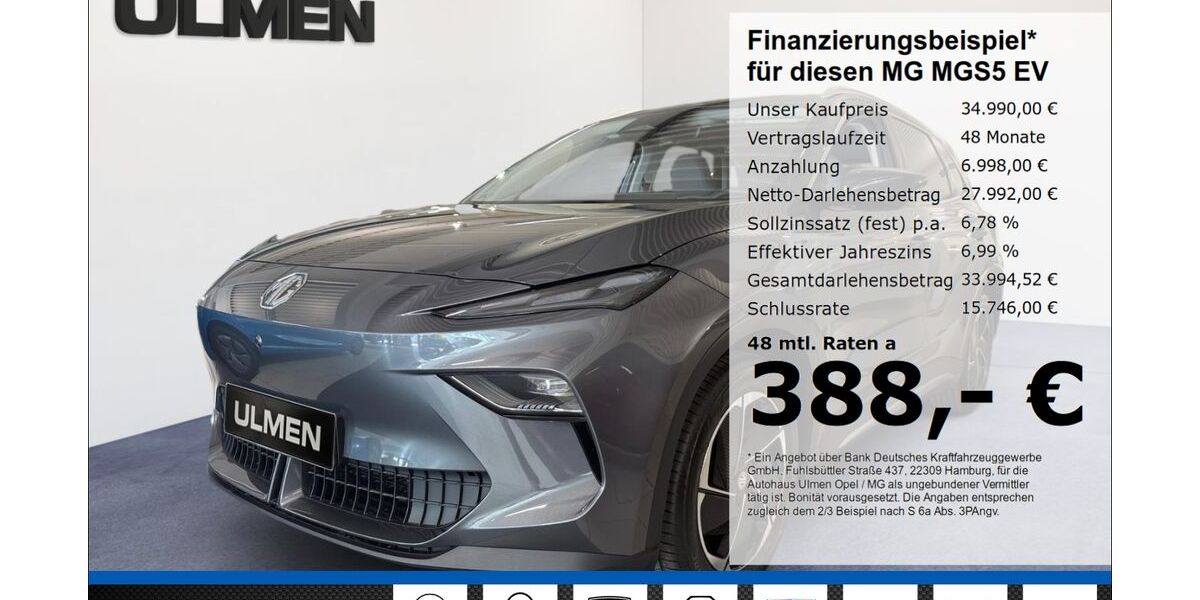 MG S5 3.500 km 34.990 &euro; Düsseldorf 40231