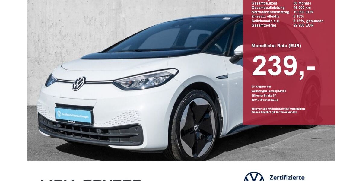 VW ID.3 30.349 km 19.990 &euro; Düsseldorf 40474