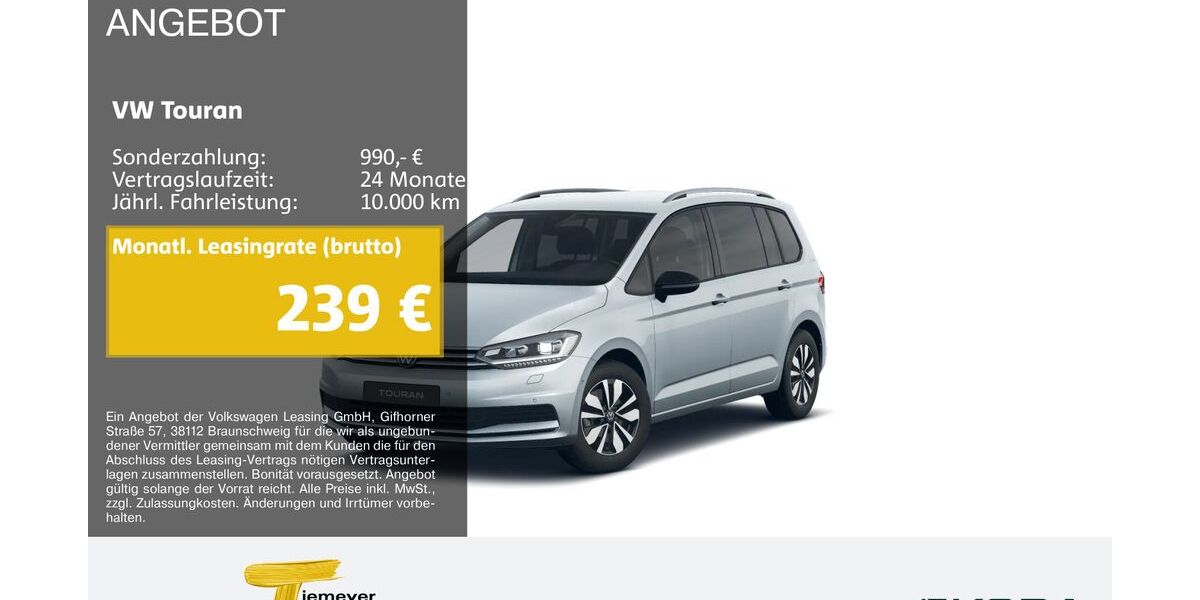 VW Touran 9.146 km 33.720 &euro; Bochum 44809