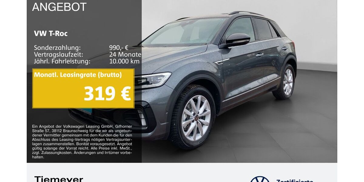 VW T-Roc 3.237 km 31.980 &euro; Bochum 44892