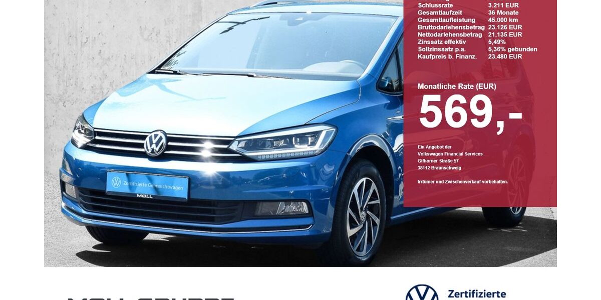 VW Touran 25.000 km 23.480 &euro; Düsseldorf 40474