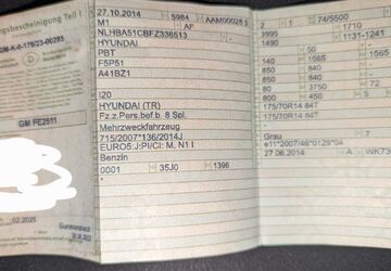 Hyundai i20 130.135 km 8.000 &euro; HÜCKESWAGEN 42499