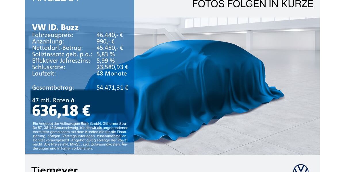 VW ID. Buzz 24.882 km 46.440 &euro; Gelsenkirchen 45888