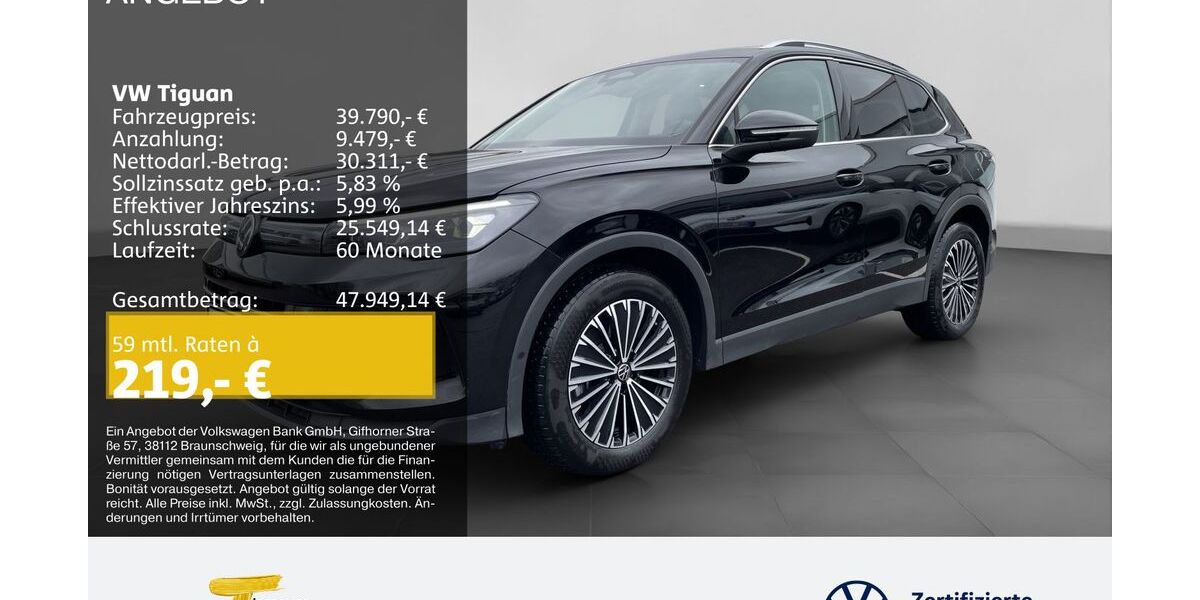 VW Tiguan 19.851 km 37.280 &euro; Duisburg 47059