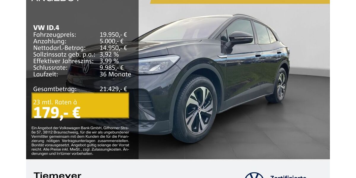 VW ID.4 71.353 km 20.880 &euro; Bochum 44892