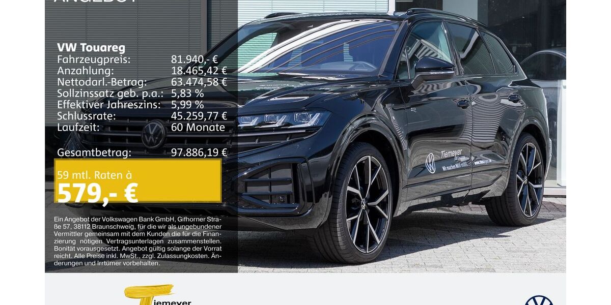 VW Touareg 9.999 km 79.940 &euro; Bochum 44892