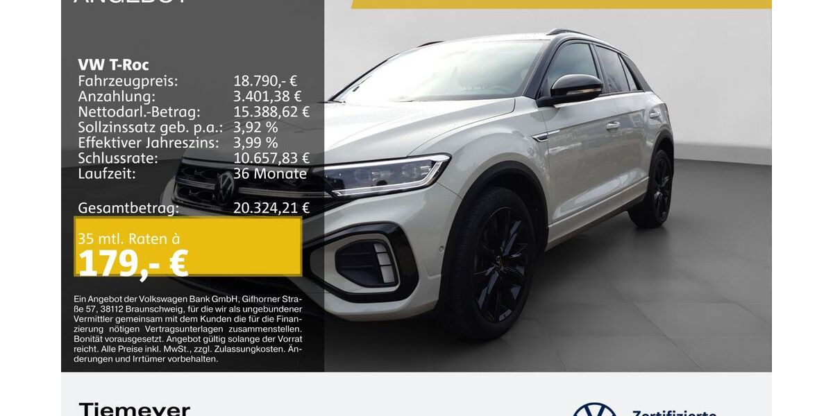 VW T-Roc 119.707 km 18.470 &euro; Bochum 44892