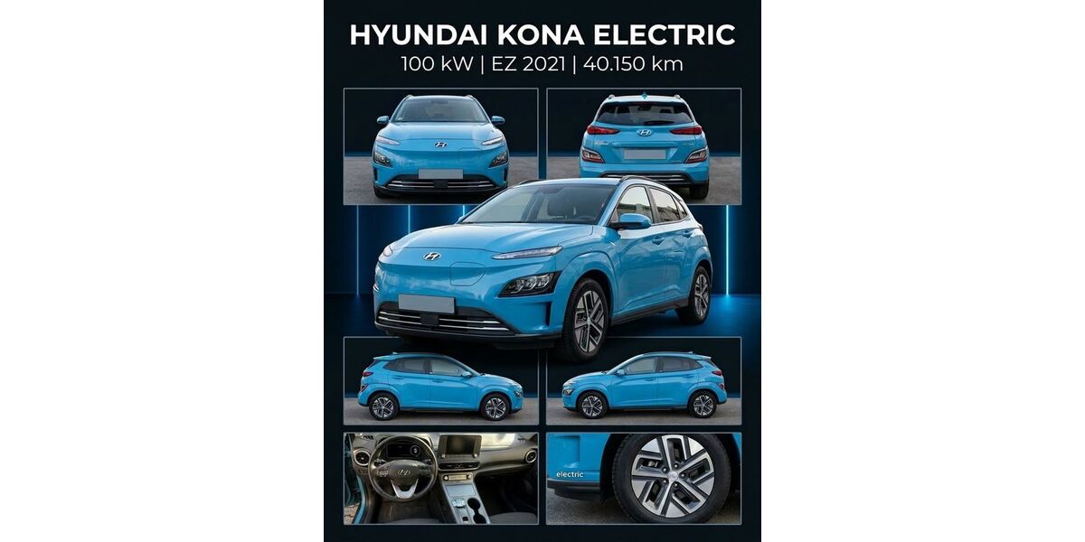 Hyundai KONA Elektro 40.147 km 18.300 &euro; Burscheid 51399